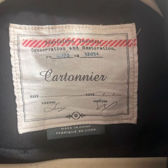 ✨Anthropologie Cartonnier Sz 10 blazer jacket✨ - Picture 7 of 9